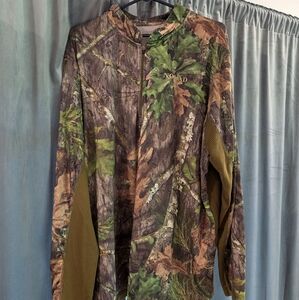Two (2) Nomad NWTF Mossy Oak Obsession LS t-shirts - XXL